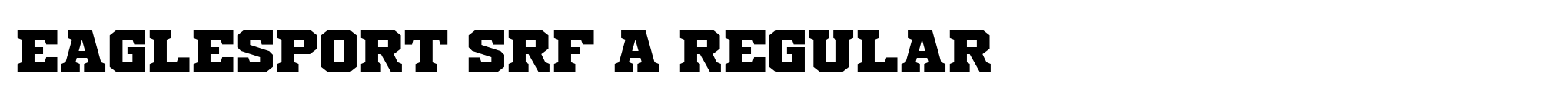 Eaglesport Srf A Regular image